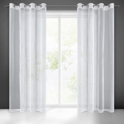 FIRANA GOTOWA IDA 140 X 250 CM BIAŁY