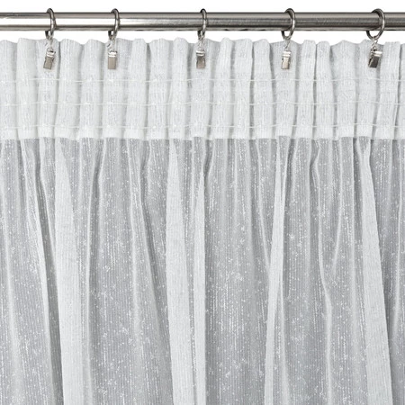 FIRANA GOTOWA KELLY NA TAŚMIE 300 X 250 CM BIAŁY