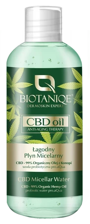 Zestaw 2x Biotaniqe, CBD Oil, Łagodny płyn micelarny 400ml