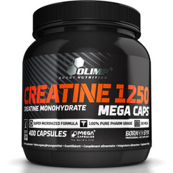 Olimp Creatine Mega Caps 1250 Kreatyna Monohydrat 400 kaps.