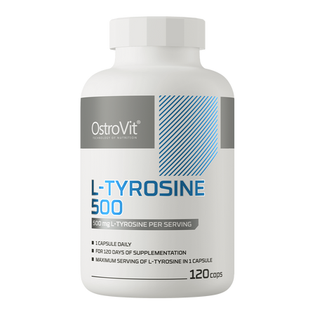 OstroVit L-Tyrozyna 500 mg Aminokwas 120 kaps.