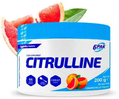 6PAK CITRULLINE Aminokwasy 200g smak grejpfruit