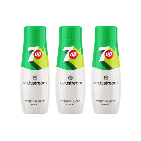 Zestaw: 3x SodaStream Syrop koncentrat 7UP 440 ml