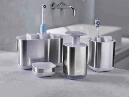 JJ - Pojemnik łazienkowy L EasyStore™ Steel, biały