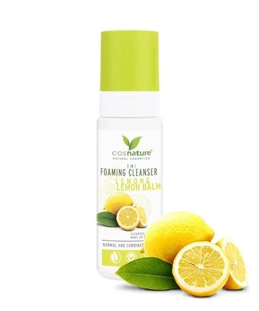 Foaming Cleanser 3in1 naturalna pianka oczyszczająca z cytryną i melisą 150ml