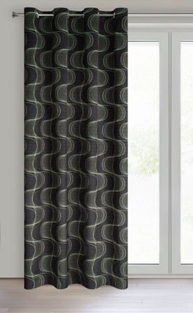 ZASŁONA GOTOWA POLA 140 X 250 CM ZIELONY