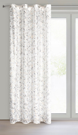 ZASŁONA GOTOWA TERRY 140 X 250 CM BIAŁY