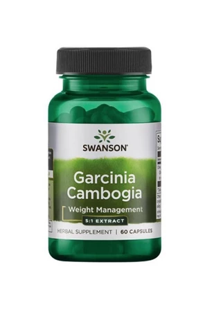 SWANSON Garcinia Cambogia 5:1 extract 80mg, 60kaps.