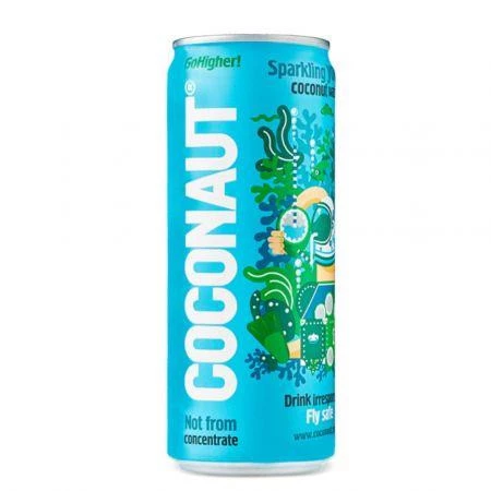 Woda gazowana z młodego kokosa Coconaut, 320ml