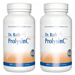 Zestaw 2x Dr Rath Prolysin C™ Lizyna + Witamina C 120 kaps.