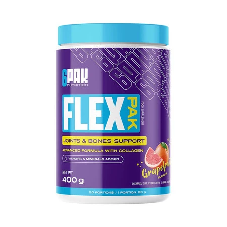 6PAK FLEX PAK ochrona stawów 400g smak grejpfrut