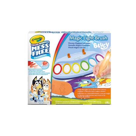 Crayola Magiczny pędzelek do malowania światłem Color Wonder Mess Free Bluey 3+