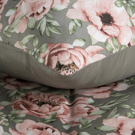 Komplet Pościeli Satynowej Spring 53 140 x 200 cm, Różowy