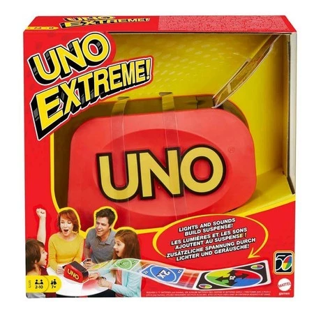 UNO Extreme Gra karciana podajnik kart GXY75 p4 MATTEL