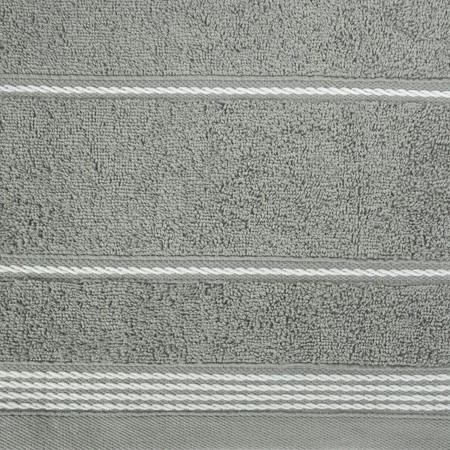Ręcznik Mira (06), 50 x 90 cm, Stalowy
