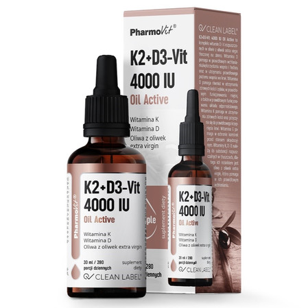 Pharmovit Witamina K2 + D3 (75 mcg + 100 mcg) 30 ml w kroplach