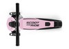 SCOOTANDRIDE Highwaykick 5 LED Hulajnoga trójkołowa balansowa ze świecącymi kółkami 5+ Rose