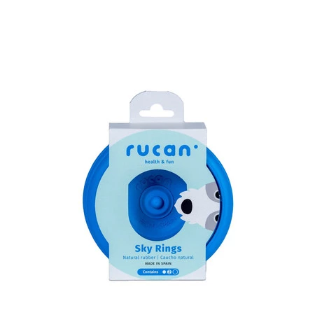 RUCAN SKY RINGS - dysk i 2 szt. ringo 13 - zestaw zabawek dla psa