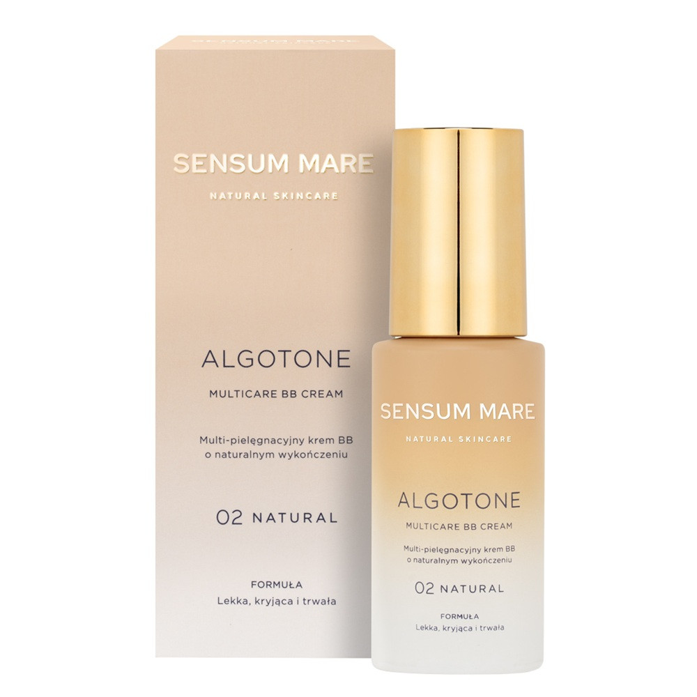 Algotone mutli-pielęgnacyjny krem BB do twarzy 02 Natural 30ml - Nabea.pl