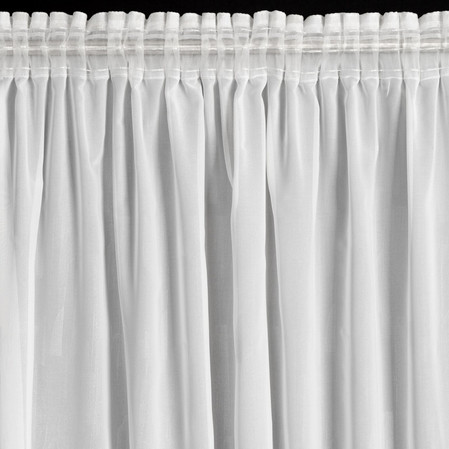 FIRANA GOTOWA ILARIA NA TAŚMIE 140 X 250 CM BIAŁY