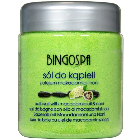 Sól do kąpieli Olej Makadamia i Noni 580g