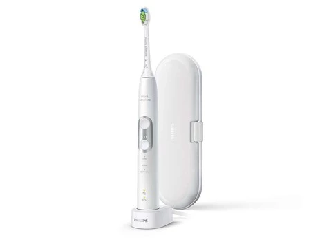 SONICARE SZCZOTKA PROTECTIVECLEAN 6100 WHITE 3 programy HX6877/28 (1xRĄCZKA 1xKOŃCÓWKI OptimalWhite, 1xETUI, 1xŁadowarka )