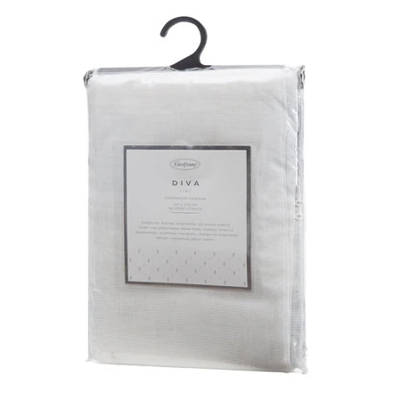 FIRANA GOTOWA ANNE 140 X 270 CM BIAŁY