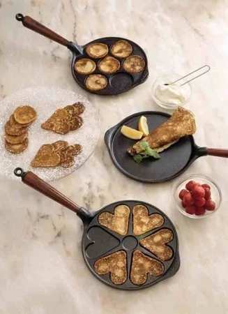 SKEPP - Patelnia do pancakeów 22cm, Harts drewnian