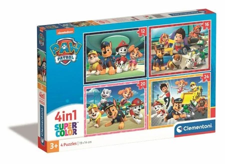 Clementoni Puzzle 4w1 PAW PATROL Psi Patrol 21513