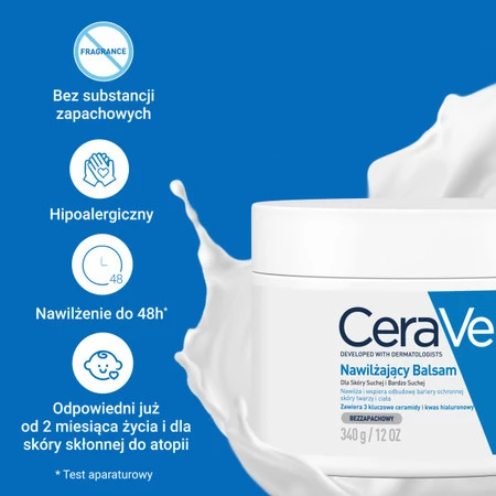 CeraVe – Nawilżający balsam do ciała – 340 g