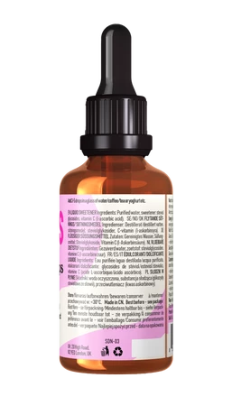 N!CK'S Nicks Stevia Drops Natural Naturalny słodzik w płynie bez cukru 50ml