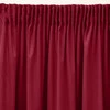 ZASŁONA GOTOWA SIBEL NA TAŚMIE 140 X 270 CM BORDOWY