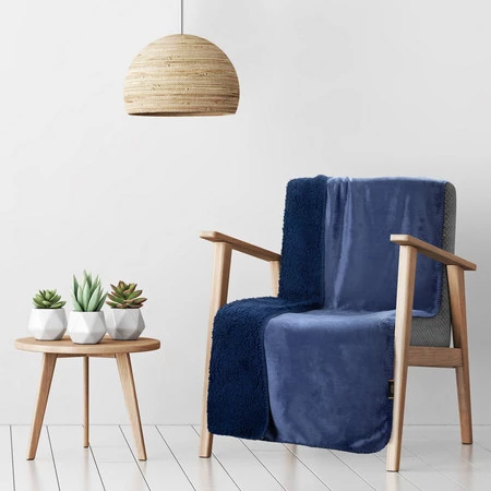 KOC TEDY 70 X 160 CM GRANATOWY