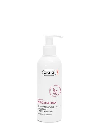Ziaja Med, Naczynka, emulsja do mycia twarzy − 200 ml