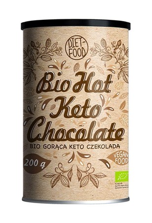 DIET-FOOD GORĄCA CZEKOLADA KETO BIO 200g
