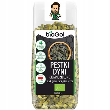 BIOGOL PESTKI DYNI CIEMNOZIELONE (UPRAWIANE W EUROPIE) BIO 150 g