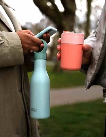 JJ - Butelka termiczna stalowa 500ml Loop™, zielon