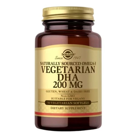 SOLGAR Omega-3 Vegetarian DHA 200 mg (50 kaps.)