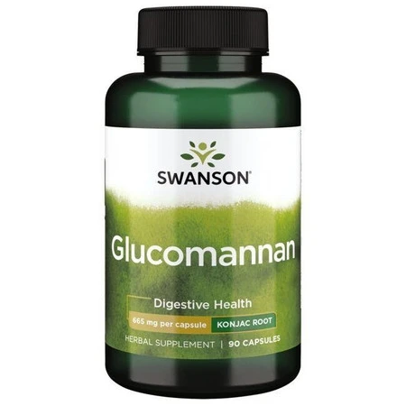 Swanson Glukomannan 665 Mg 90 K