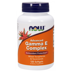 Gamma E Complex - Witamina E mieszane Tokoferole i Tokotrienole (120 kaps.)