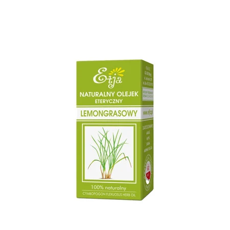 Etja, Naturalny olejek eteryczny lemongrasowy, 10 ml
