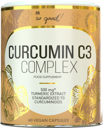 SO GOOD! Kurkuma Ekstrakt C3 Complex 500 mg 60 kaps.