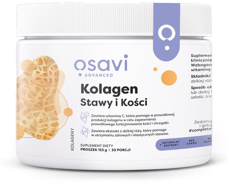 Osavi Kolagen Stawy i Kości, 153 gramy | 30 porcji