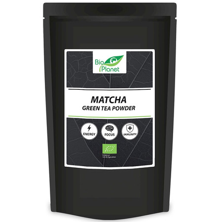 BIO PLANET HERBATA ZIELONA MATCHA BIO 500 g