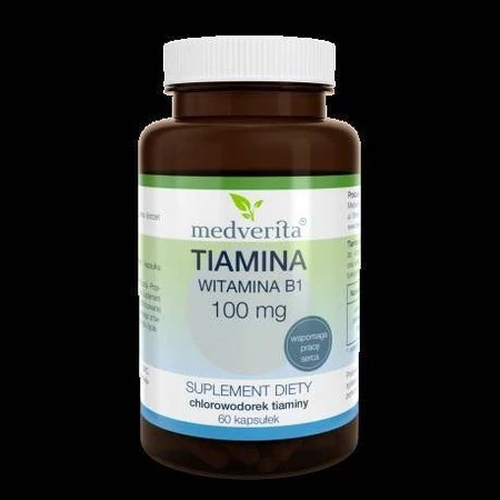 Medverita Tiamina witamina B1 100 mg 60 K