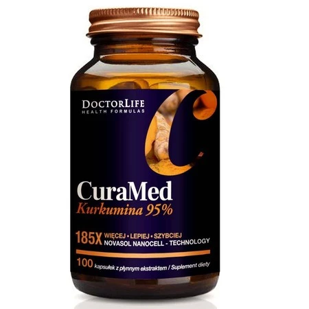 CuraMed NanoCell kurkumina micelizowana 720mg suplement diety 120 kapsułek