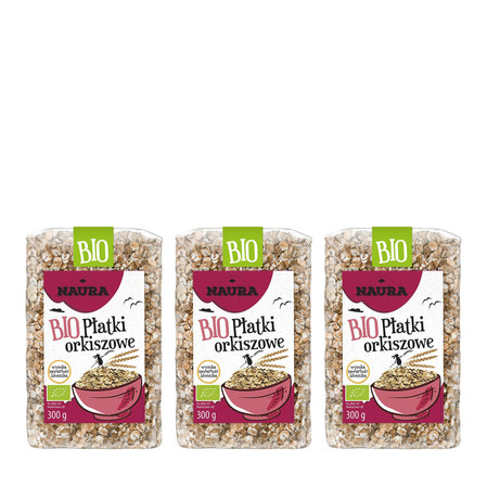Zestaw: 3x Płatki owsiane BIO 300 g