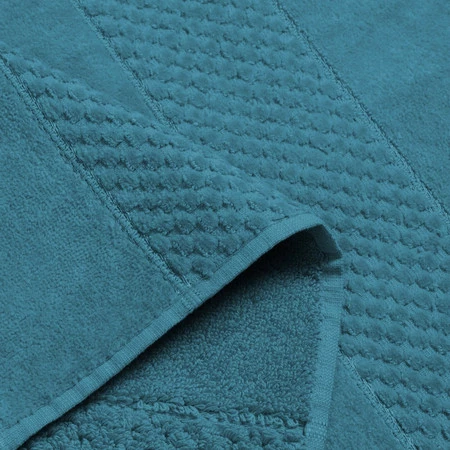 DYWANIK ŁAZIENKOWY JESSI (11) 50 X 70 CM TURKUSOWY
