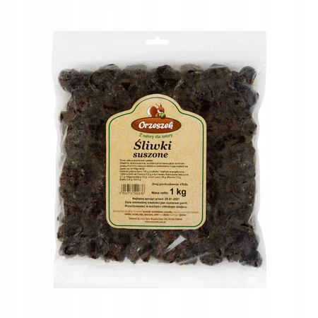 Orzeszek Śliwki Suszone 1kg