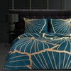 Komplet Pościeli Satynowej Limited Collection Musa 3 200x220 cm, granat